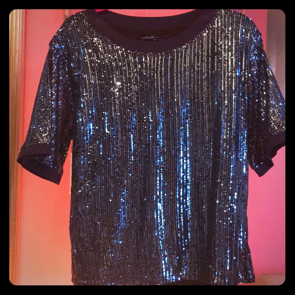 Flashy and Classy Sequin Top
